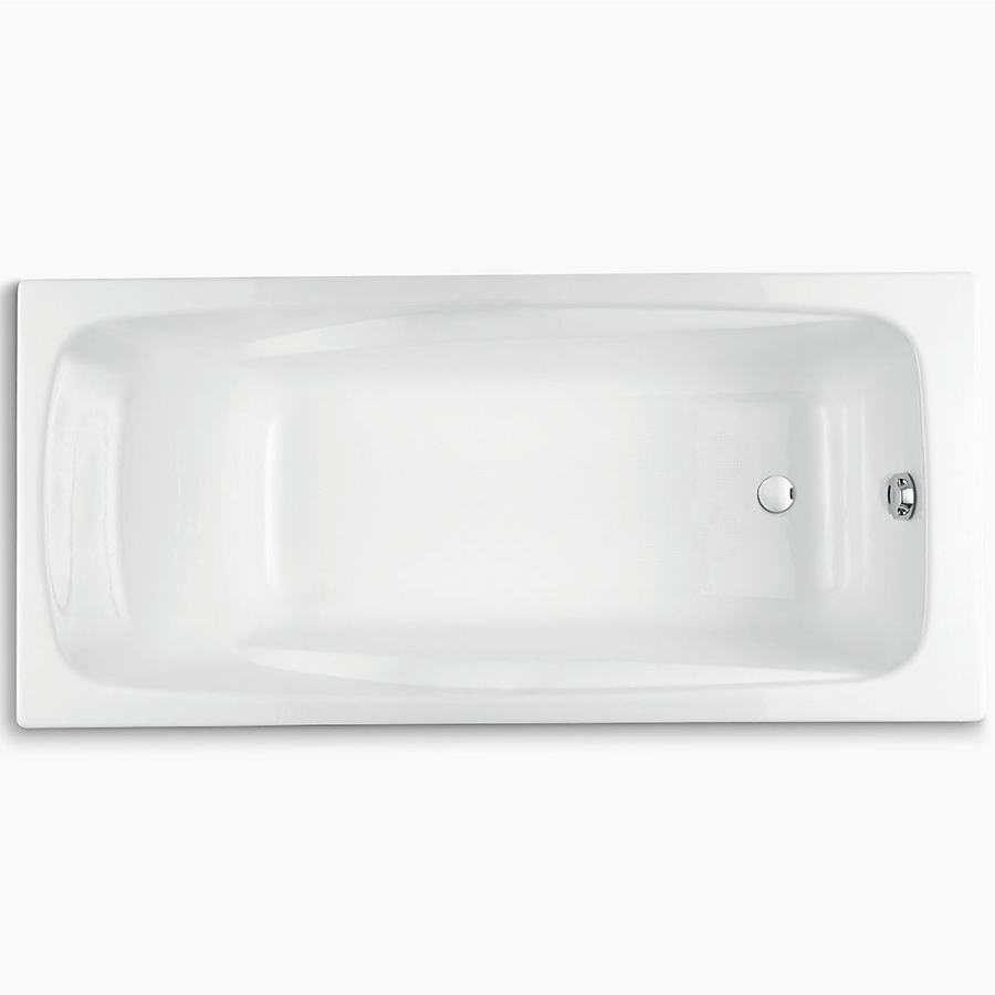 Bồn tắm gang tráng men đặt lòng Kohler K-18236T-0 1.8m