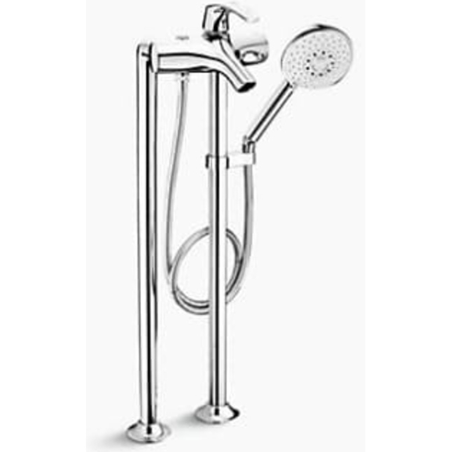 Ống nối vòi bồn tắm đặt sàn Kohler K-18492T-CP