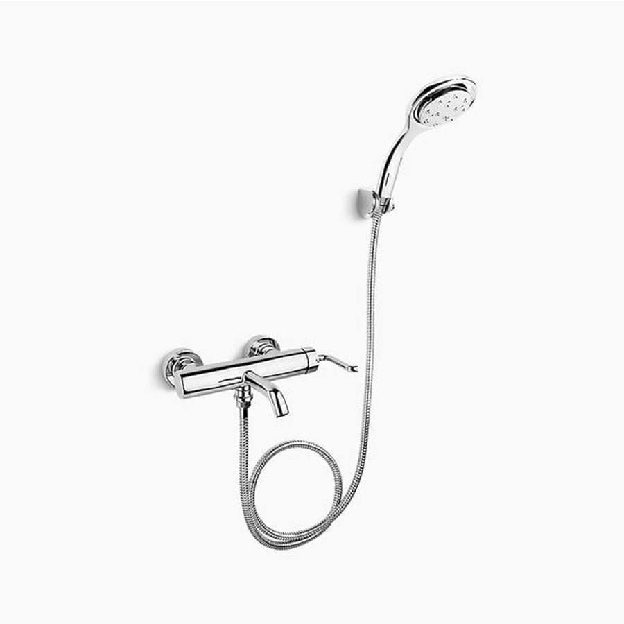 Sen tắm nóng lạnh gắn tường Kohler Purist K-7786T-4-CP