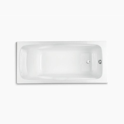 Bồn tắm gang tráng men đặt lòng Kohler K-18201T-0 1.7m