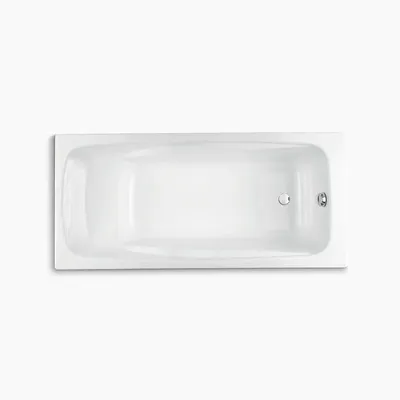 Bồn tắm gang tráng men đặt lòng Kohler K-18201T-0 1.7m