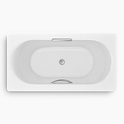 Bồn tắm gang tráng men đặt lòng Kohler K-20612T-0 1.5m