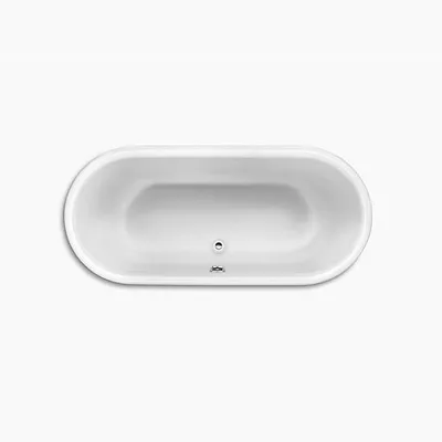 Bồn tắm gang tráng men đặt lòng Kohler K-2901T-0 1.7m  