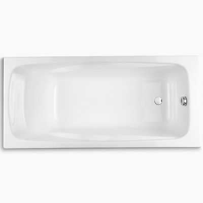 Bồn tắm gang tráng men đặt lòng Kohler K-18236T-0 1.8m