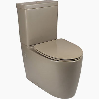 Bồn Cầu Hai Khối Nắp Êm Màu Coffe Kohler K-30746K-BV-NSG