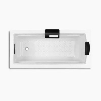 Bồn tắm gang tráng men đặt lòng Kohler K-45593T-GR1-0 1.7M