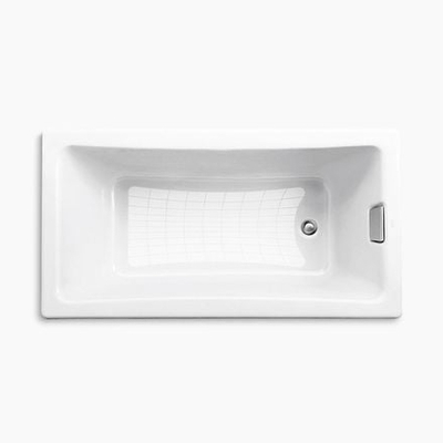 Bồn tắm gang tráng men đặt lòng Kohler K-855T-0 1.6m 
