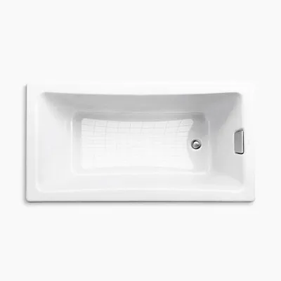 Bồn tắm gang tráng men đặt lòng Kohler K-855T-0 1.6m 
