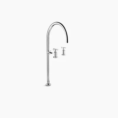 Vòi bồn tắm đặt sàn Kohler K-14403T-3-CP