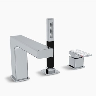 Vòi bồn tắm gắn thành bồn kèm sen cầm tay Kohler K-37337T-4DPW-CP