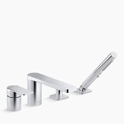 Vòi bồn tắm gắn thành bồn Kohler K-23490T-4-CP