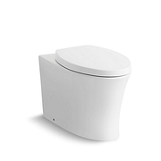 Bồn cầu lưng áp tường nắp đóng êm Kohler K-21297K-S-0