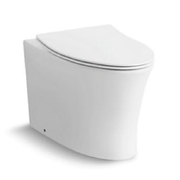 Bồn cầu lưng áp tường nắp đóng êm Kohler K-21297K-SL-0