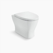 Bồn cầu lưng áp tường nắp đóng êm Kohler K-28768K-0