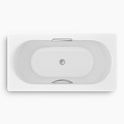 Bồn tắm gang tráng men đặt lòng Kohler K-20612T-0 1.5m