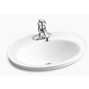 Chậu rửa dương vành 1 lỗ Kohler Serif K-2075T-4-0