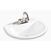 Chậu rửa dương vành 3 lỗ Kohler Folio K-2009X-8-0