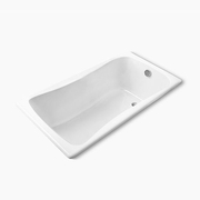 Bồn tắm gang tráng men đặt lòng Kohler K-17270T-0 1.5m