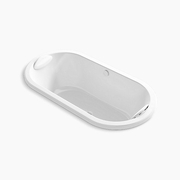 Bồn tắm gang tráng men đặt lòng Kohler K-18742T-0 1.7m