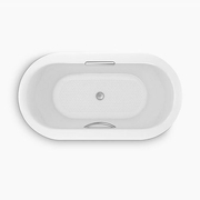 Bồn tắm gang tráng men đặt lòng Kohler K-20611T-0 1.5m