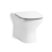 Bồn cầu lưng áp tường nắp êm Kohler K-78463K-0