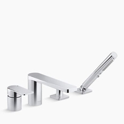 Vòi bồn tắm gắn thành bồn Kohler K-23490T-4-CP
