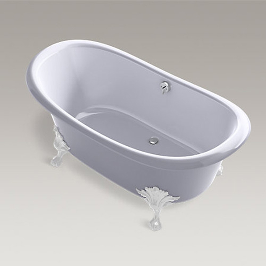 Bồn tắm đặt sàn gang tráng men 1.6m Kohler Artifacts K-21000T-GRL