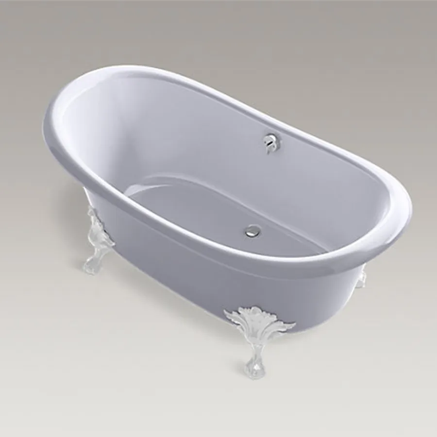 Bồn tắm đặt sàn gang tráng men 1.6m Kohler Artifacts K-21000T-GRL