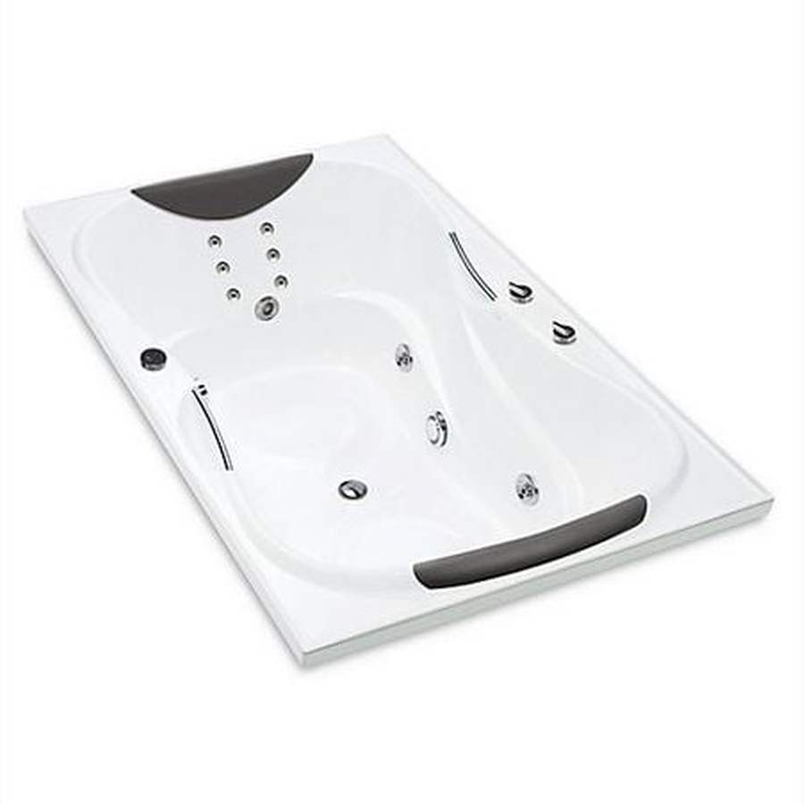 Bồn tắm đôi thủy lực massage 1.85m Kohler EVORA K-18747X-0