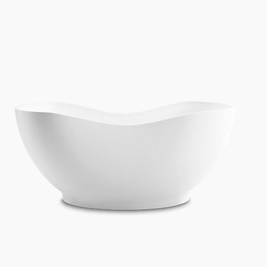 Bồn tắm lithocast đặt sàn 1,6m Kohler Abrazo K-1800T-0