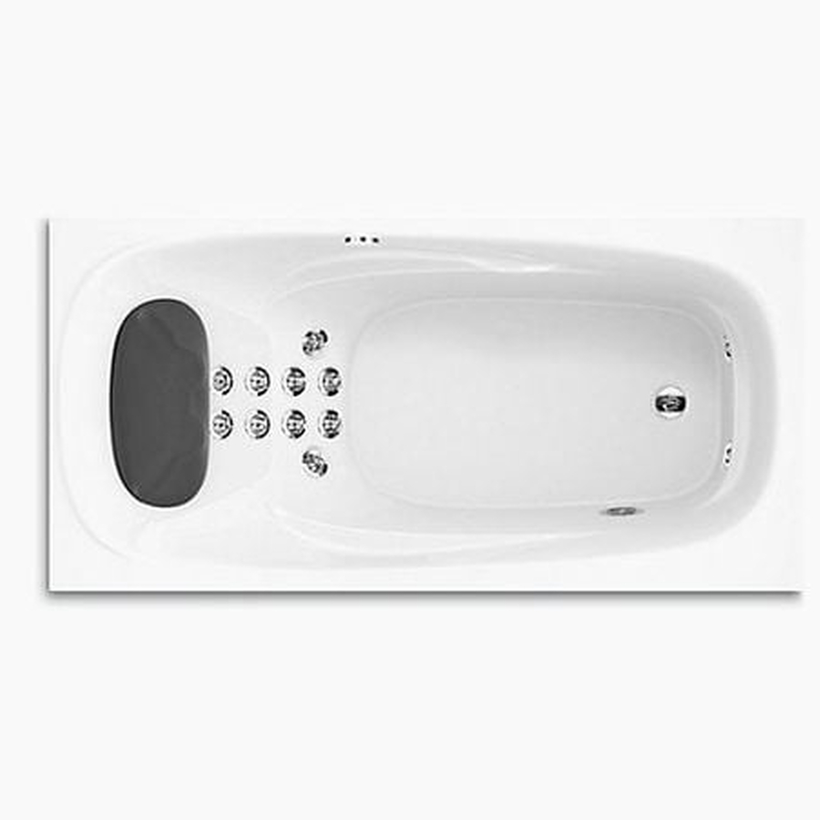 Bồn tắm thủy lực massage đặt lòng 1.6m Kohler Karess K-76441H-NWGR-0