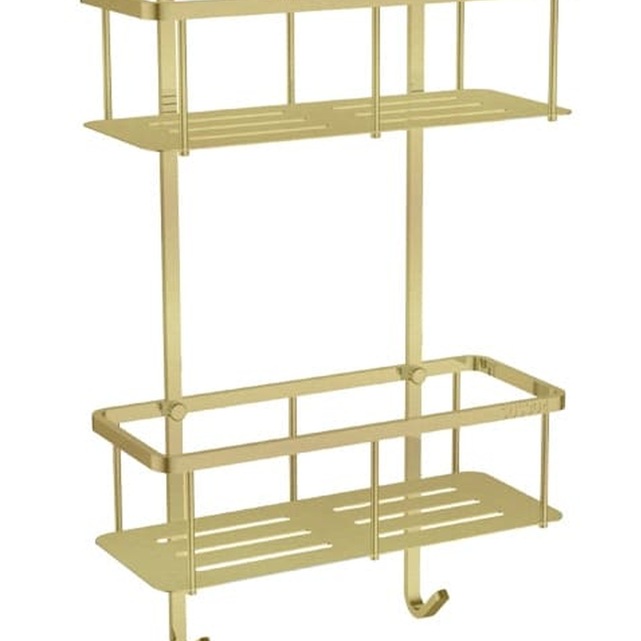 Kệ để đồ 2 tầng màu vàng Ecobath EC4068-2BG