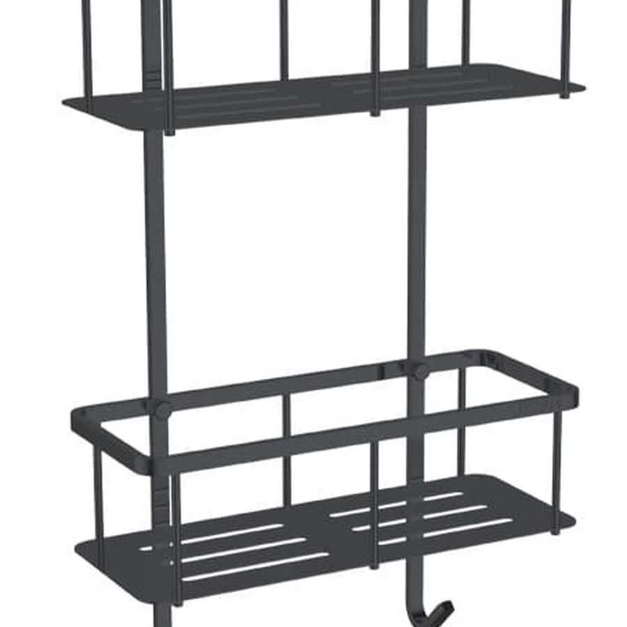 Kệ để đồ 2 tầng màu đen Ecobath EC4068-2MB