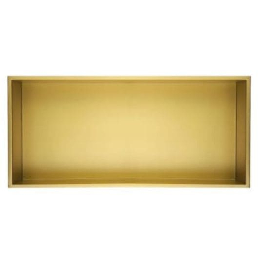 Hộc âm tường màu vàng chải EcoBath EC9002BG 