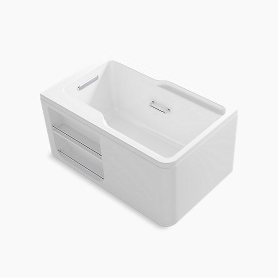 Bồn tắm tích hợp 1.3m đặt góc trái Kohler ALEUTIAN K-99013T-0