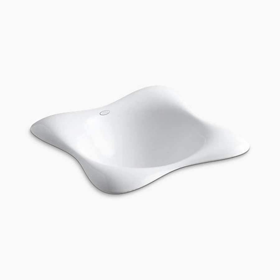 Chậu rửa gang đúc tráng men dương vành Kohler Dolce Vita K-2815T-0