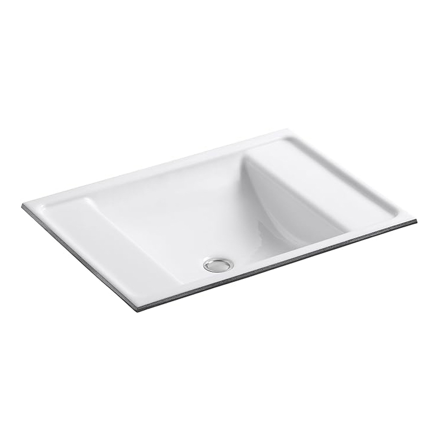 Chậu rửa gang tráng men âm bàn Kohler LEDGES K-2838-0