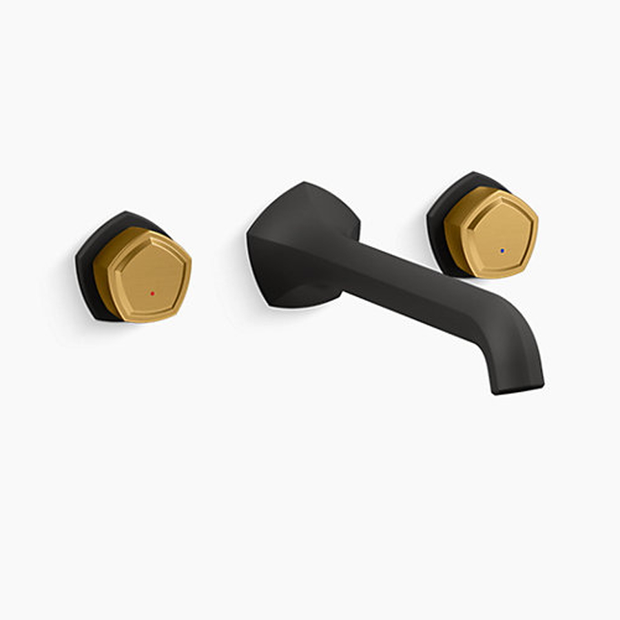 Vòi Lavabo Âm Tường Mỹ Kohler Occasion K-EX27103T-9-BMB