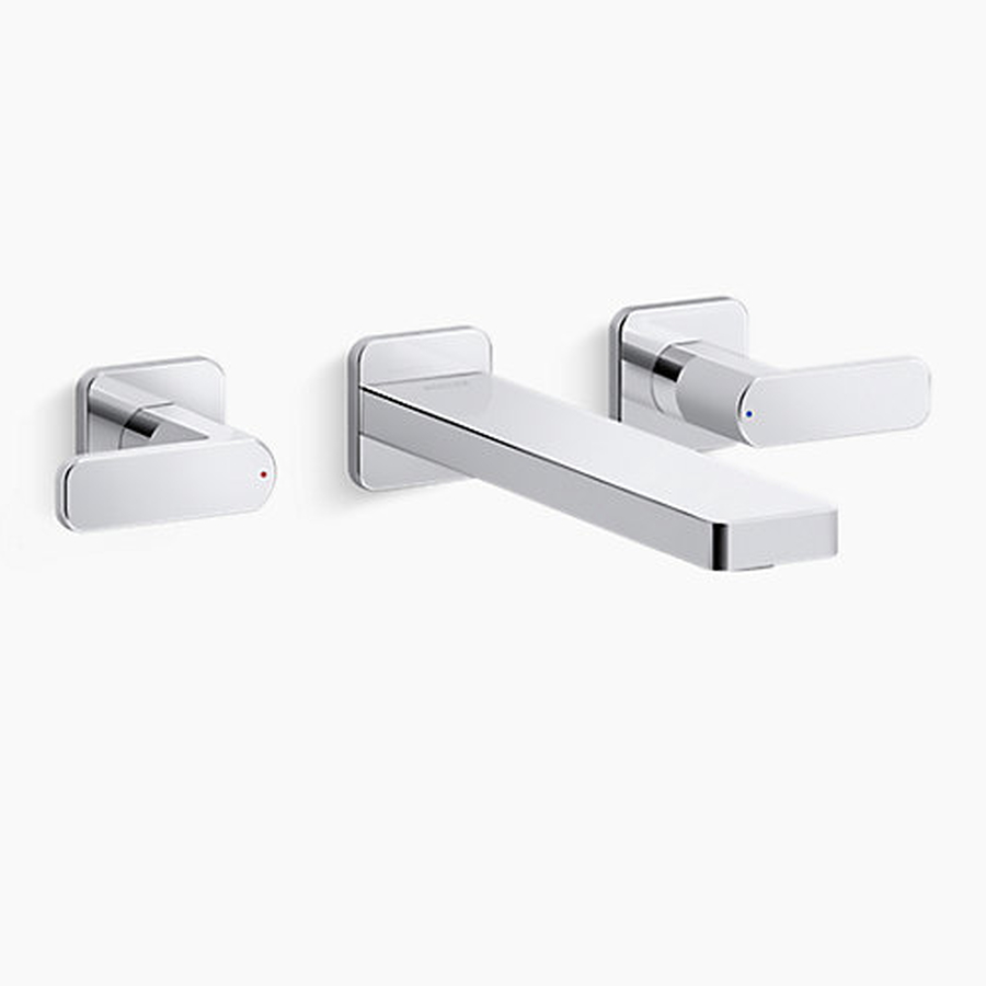 Vòi Lavabo Âm Tường Mỹ Kohler Parallel K-22570T-B4-CP