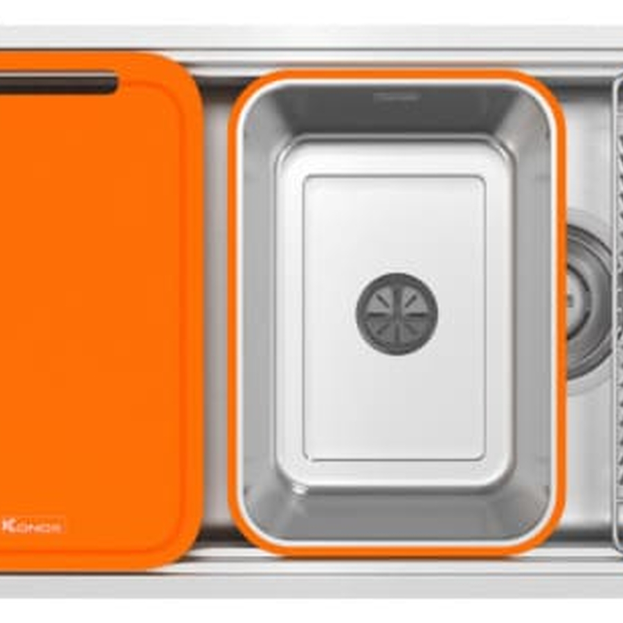 Chậu rửa bát 1 hố Konox R50 Tari 8047SU