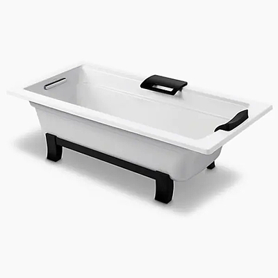 Bồn tắm đặt sàn gang tráng men 1.5m Kohler K-45594T-0