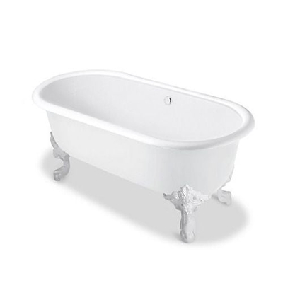 Bồn tắm đặt sàn gang tráng men 1.7m Kohler Cleo K-11195T-0
