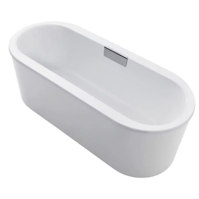 Bồn tắm đặt sàn gang tráng men 1.8m Kohler Volute K-99718T-FD-0