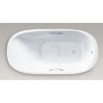 Bồn tắm đặt sàn hình bầu dục 1.8m Kohler Karess K-23045T-0
