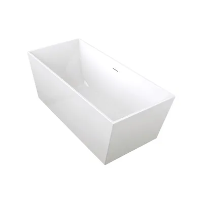 Bồn tắm đặt sàn hình chữ nhật 1.3m Kohler EVOK K-25164T-0