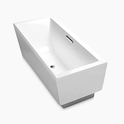 Bồn tắm đặt sàn hình chữ nhật 1.7m Kohler Evok K-18343T-0