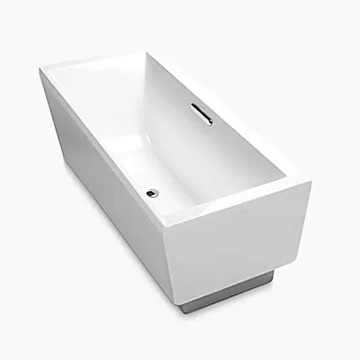 Bồn tắm đặt sàn hình chữ nhật 1.7m Kohler Evok K-18343T-0