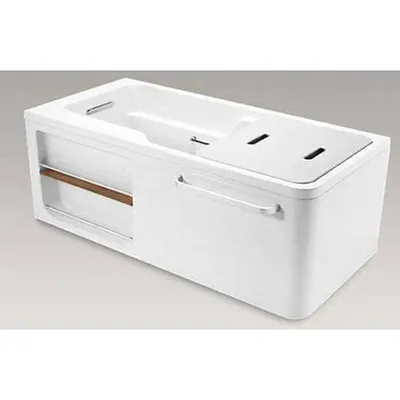 Bồn tắm tích hợp 1.3m đặt góc phải Kohler ALEUTIAN K-99014T-0