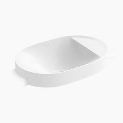 Chậu rửa bán âm bàn có kệ để đồ Kohler Chalice K-31704T-0