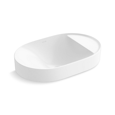 Chậu rửa đặt bàn có kệ chứa đồ Kohler Chalice K-31703T-0